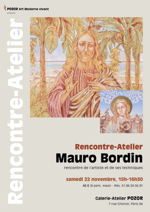 Rencontre-Atelier Mauro Bordin