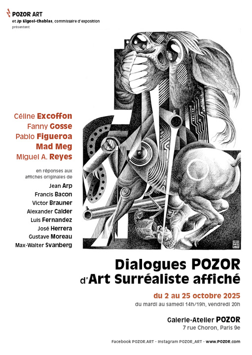 Dialogues d'Art Surréaliste affiché